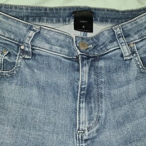 NWOT! Ann Taylor Women's Curvy Blue Jeans Curvy Size 8